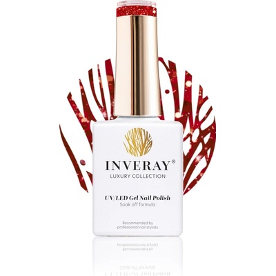 Inveray UV/LED Gél lak 149 RUBY FLAME 10 ml