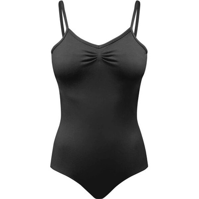 Trikot Papillon spaghetti strap leotard černá – Zboží Dáma