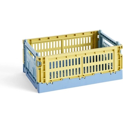 HAY Úložný box Colour Crate Mix S Dusty Yellow