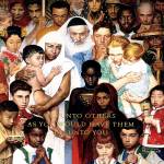 Masterpieces - Puzzle Saturday Evening Post - The Golden Rule - 1 000 piese