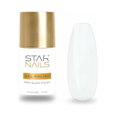 Starnails Gel Polish Quick Finish Milky 5 ml – Zboží Dáma