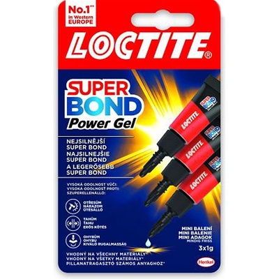 LOCTITE ЛЕПИЛО СЕКУНДНО loctite super bond 3х1гр (2733276)