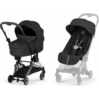 CYBEX Kombinovaný Coya Comfort Sepia Black (Rosegold Frame) Platinum 2026