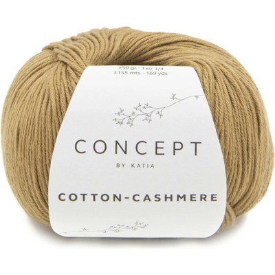 COTTON-CASHMERE Katia Farby COTTON-CASHMERE: 75 stredne hnedá - VÝPREDAJ