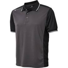 Backtee Mens Dobby polo Black