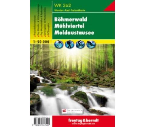 Turistická mapa Böhmerwald