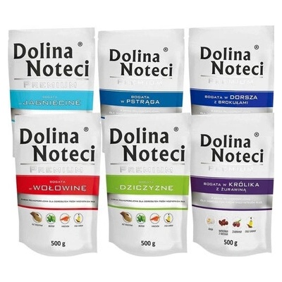 Dolina Noteci Premium Adult Mix příchutí bez drůbeže 30 x 500 g