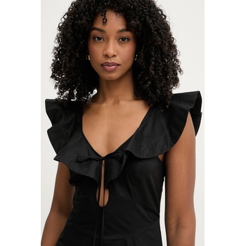 TWINSET разкроена рокля от памук с еластан (261TT2212)