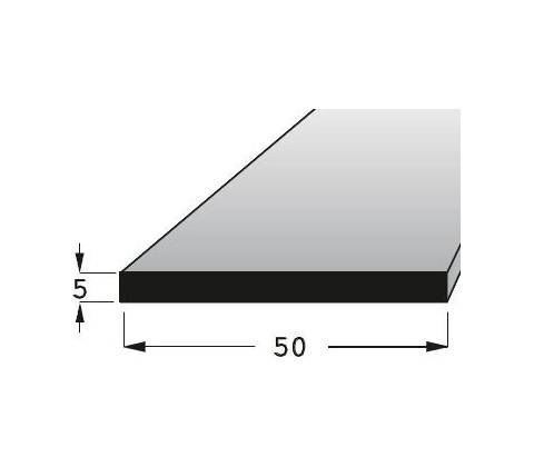 Hranolek 50x5mm, délka 70cm