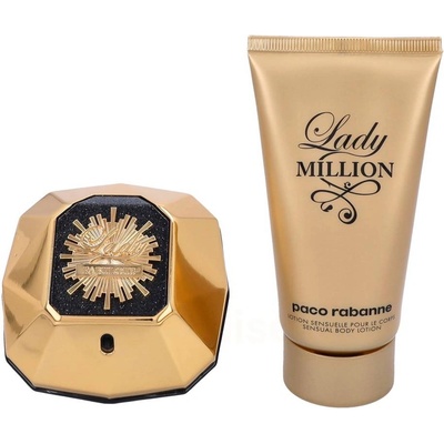 Paco Rabanne Lady Million Комплект Fabulous - Парфюмна вода и Лосион, 50 + 75 ml
