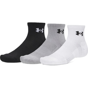 Under Armour Performance cotton 3pk qtr черно, бяло, сиво m (6009686-101)