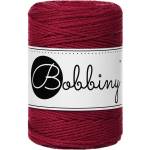 Bobbiny 3PLY Macramé Rope 1, 5 mm 100 m Red Velvet юта (TD-E091)