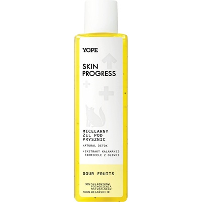 Yope Sour Fruits micelárny sprchový gél, 200 ml