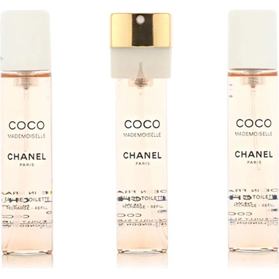 Chanel Coco Mademoiselle EDT 3 x 20 ml darčeková sada