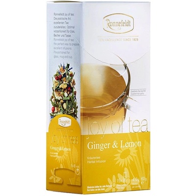 Ronnefeldt Joy of Tea Ginger & Lemon 15 пакетчета чай