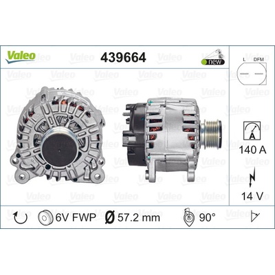 VALEO generátor VALEO ORIGINS NEW 439664