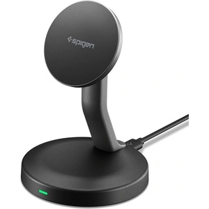 Spigen ef151ms essential magnetic magsafe wireless charger 15w black (8800283315738)