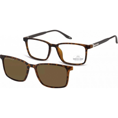 Montana Eyewear Dioptrické brýle MRC3A flex + polarizační klip MRC-3A