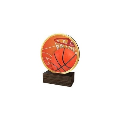 Poháry Bauer Dřevěná plaketa TFRW509 Basketball