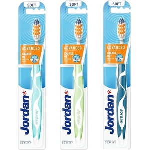 Jordan Advanced Четка за зъби с индикатор за смяна, Soft, асортимент - ozone