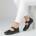 Обувки естествена кожа W186094 Black