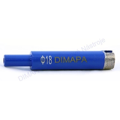 18 mm Diamantový vrták - korunka DIMAPA Profi