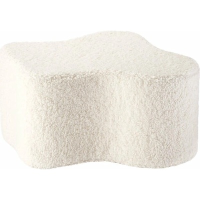 Wigiwama Cloud dětský puf béžová/bílá 56 cm, 25 cm, 46 cm
