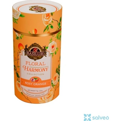 BASILUR Floral Harmony Rosy Orange papír 75 g