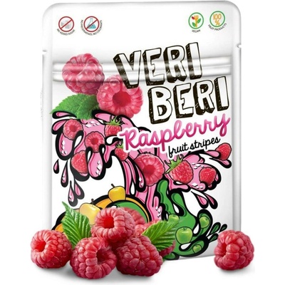 Veri beri veganské želé bonbony s pektinem s malinovou příchutí 50 g