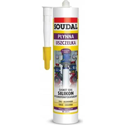 Soudal žiaruvzdorný silikón na pece 280 ml červená