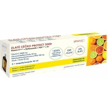 Zlaté Céčko Protect 2000 20 ks x 25 ml ampulky
