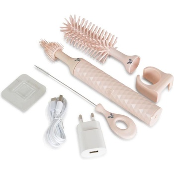 Cangaroo Електрическа четка за шишета 2в1 розов (3800146269975)