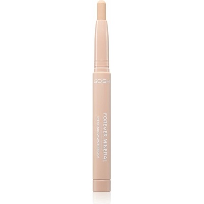 Gosh Copenhagen Forever Mineral Matte dlhotrvajúce očné tiene v ceruzke 011 Matt White 1,4 g