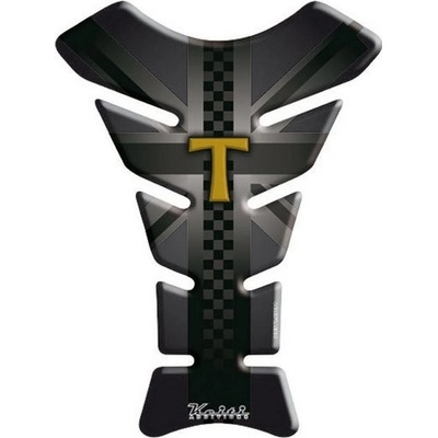 Keiti Tankpad Colour Triumph TTR-703 černý na motorku
