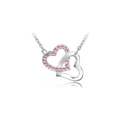 Swarovski element s Prívesok srdiečko KPSW032-2