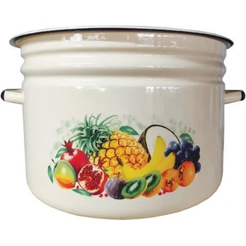 Image 1 of ТЕНДЖЕРА ЕМАЙЛИРАНА ЗА ЗИМНИНА 18л. ЖЪЛТА--- (10235)