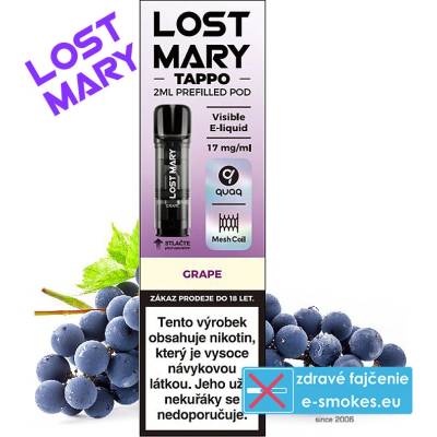 ElfBar Lost Mary Tappo cartridge Grape 1 x 2 ml 20 mg