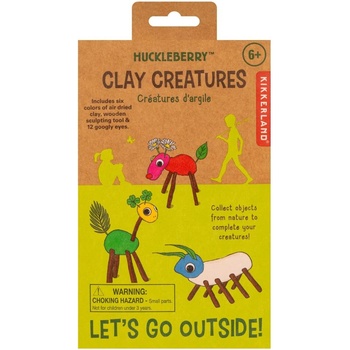 Kikkerland Huckleberry Clay Creatures (hb50-f)