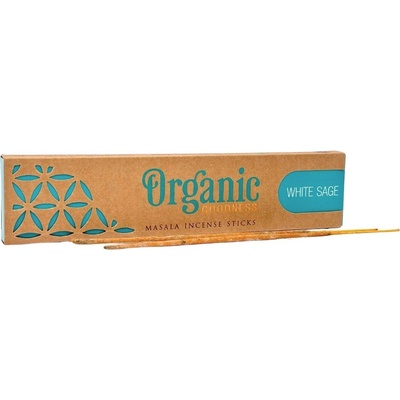 Organic Goodness Masala Vonné tyčinky Biela šalvia 12 ks