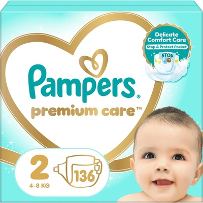 PAMPERS Premium Care 2 136 ks