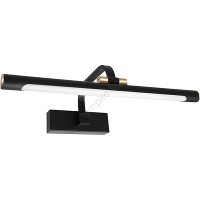 MILAGRO LED огледално осветление за баня VINCI LED/12W/230V 40 cm IP44 черно (MI2858)