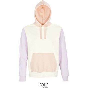 Sol's Collins Unisex mikina s kapuc. z bio bavlny biela off