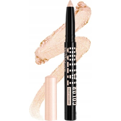 Maybelline Color Tattoo 24 HR očné tiene a ceruzka na oči 10 I am Shining 1,4 g