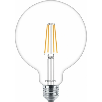 Philips LED žárovka MASTER Value LEDBulb D 5.9-60W E27 927 G120 CL G