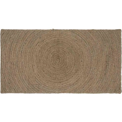 vidaXL Килими за помещение Сиво 100 x 200 cm юта (42010539)