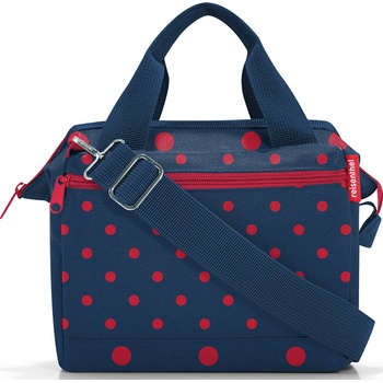 Reisenthel Чанта тип торба Allrounder Cross Mixed на точки морскосиня (MQ3075)