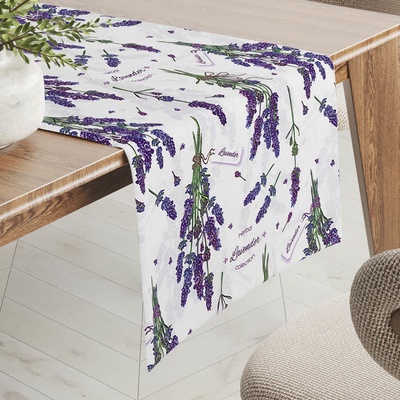 Biante Dekorační běhoun PML-084 Lavender 35x180 cm