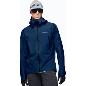NORRONA Мъжко яке за дъжд NORRONA Falketind Gore-Tex indigo night
