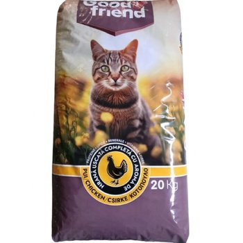 Good friend chiken cat - балансирана суха храна за пораснали Котки от всички породи, 20 кг - Румъния