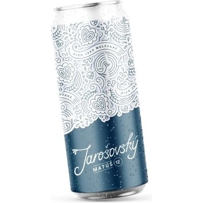 Jarošovský Pivovar Jarošovský Matúš 12% 0,5 l (plech)